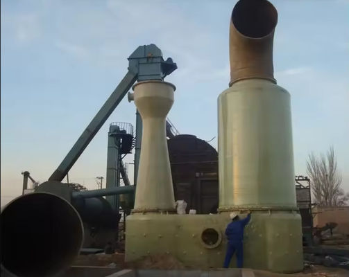 Torre di assorbimento di desolforazione in fibra di vetro FRP GRP Scrubber Torre di purificazione in fibra di vetro FRP