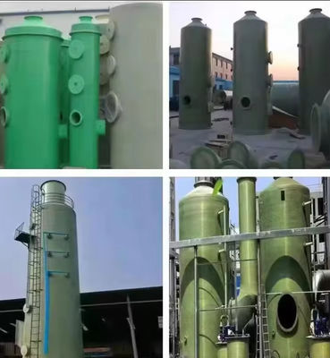 OEM GRP Frp torre di desolforazione per la depurazione del gas trattamento dei gas di scarico