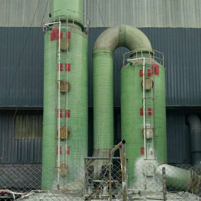 Torre di spruzzo a controcorrente verticale resistenza alla corrosione per soluzioni di desolforazione