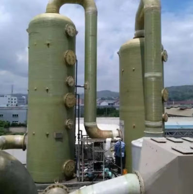 Torre di desolforazione in FRP industriale personalizzata Struttura verticale Torre FGD
