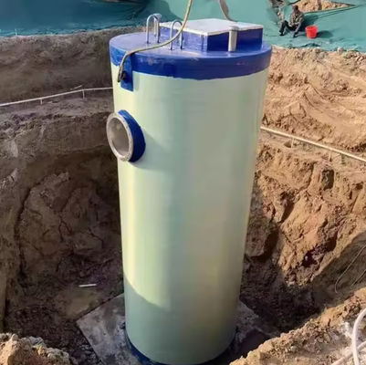 Stazione di pompaggio delle acque piovane di elevazione delle acque reflue ad alta integrazione Struttura FRP GRP