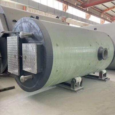Stazione di pompaggio sommergibile prefabbricata in FRP per il sollevamento dell'acqua e il trattamento delle acque reflue
