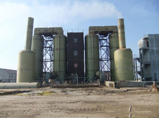 GRP FRP leggero Torre di estrazione del bromo meno manutenzione per la produzione di acqua di mare