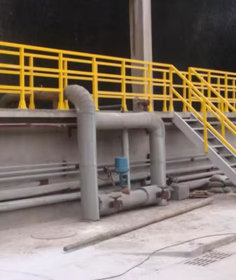 Sistema di ringhiera in fibra di vetro resistente alle intemperie