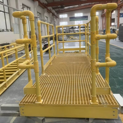 Sistema di ringhiera in fibra di vetro resistente alle intemperie
