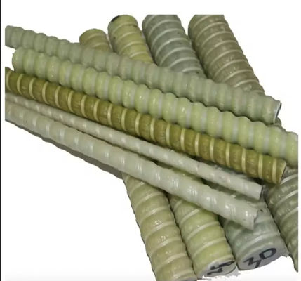 Barre di rinforzo in fibra di vetro resistenti alla corrosione lunghezza su misura