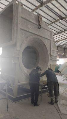 Ventilatore a bassa rumorosità GRP FRP industriale