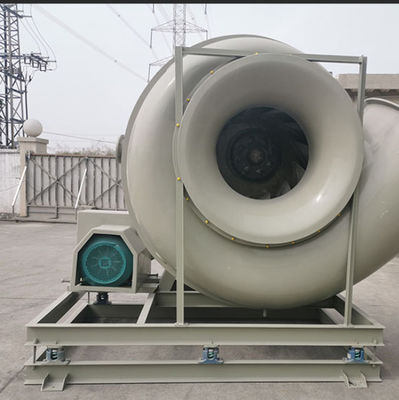 Ventilatore ad alta potenza eolica rotondo in FRP a soffiatura centrifughe anti-corrosione basso rumore