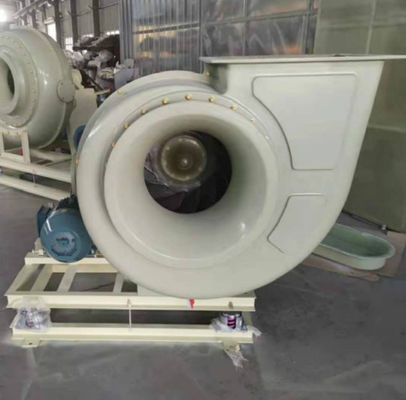 Ventilatore ad alta potenza eolica rotondo in FRP a soffiatura centrifughe anti-corrosione basso rumore