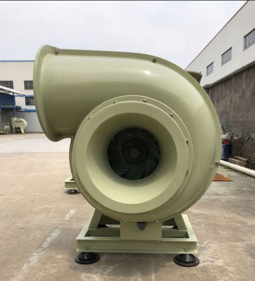 Ventilatore ad alta potenza eolica rotondo in FRP a soffiatura centrifughe anti-corrosione basso rumore