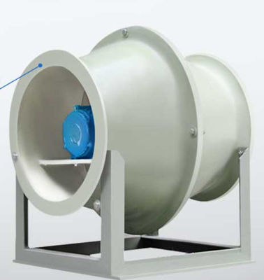 Ventilatore in fibra di vetro rinforzato in plastica a flusso inclinato