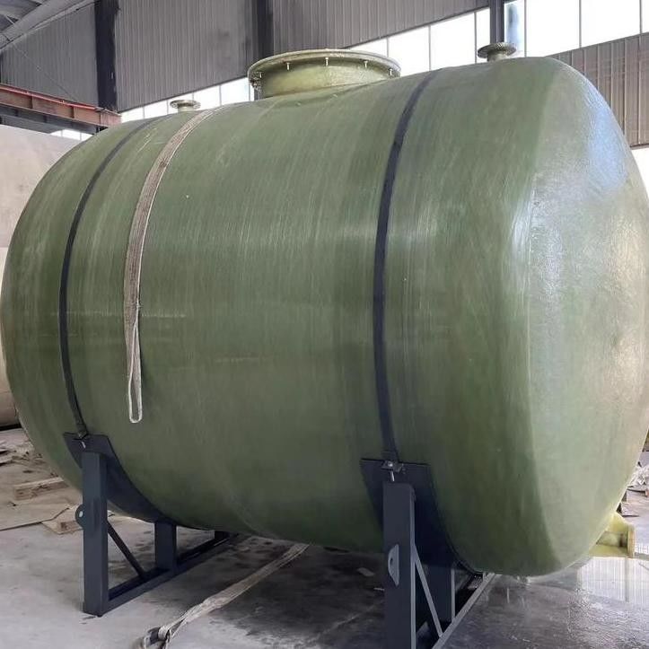 Fabbricazione chimica facile da installare Serbatoio di stoccaggio in FRP Ambientale Tempo di produzione 5-10 giorni