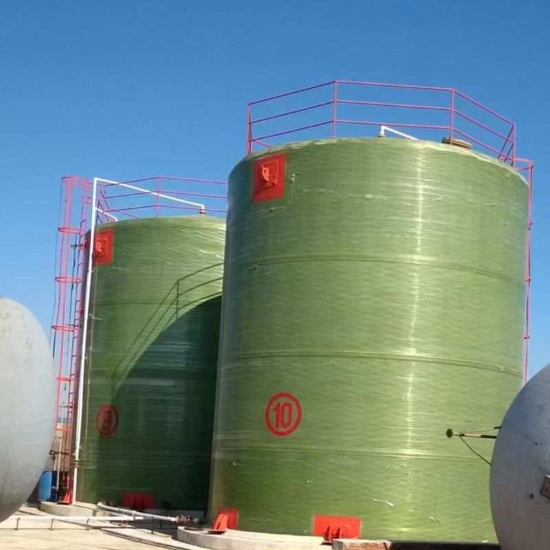 Panelli di FRP ad alta resistenza serbatoi serbatoi di plastica rinforzati di fibra di vetro resistenti alla corrosione
