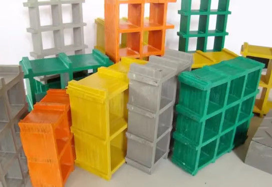 Personalizzazione Frp Griglia Passeggiata Bunnings Fibra di vetro rinforzata Griglia di plastica stampata per piattaforma