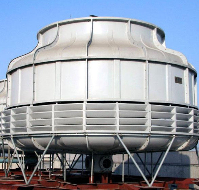 Controflusso GRP FRP struttura torre di raffreddamento 50-5000 tonnellate Capacità colore personalizzato