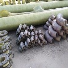 Fittings per tubi in FRP industriali e domestici anti-corrosione per il trattamento delle acque reflue