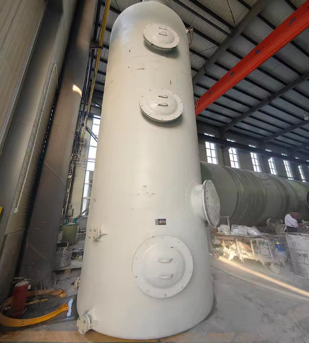 Torre di assorbimento dei gas di scarico in FRP personalizzata Torre di depurazione dell'acido solforico resistente alla corrosione