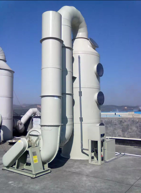 Torre di assorbimento della nebbia acida di biogas FRP a gel multicolore