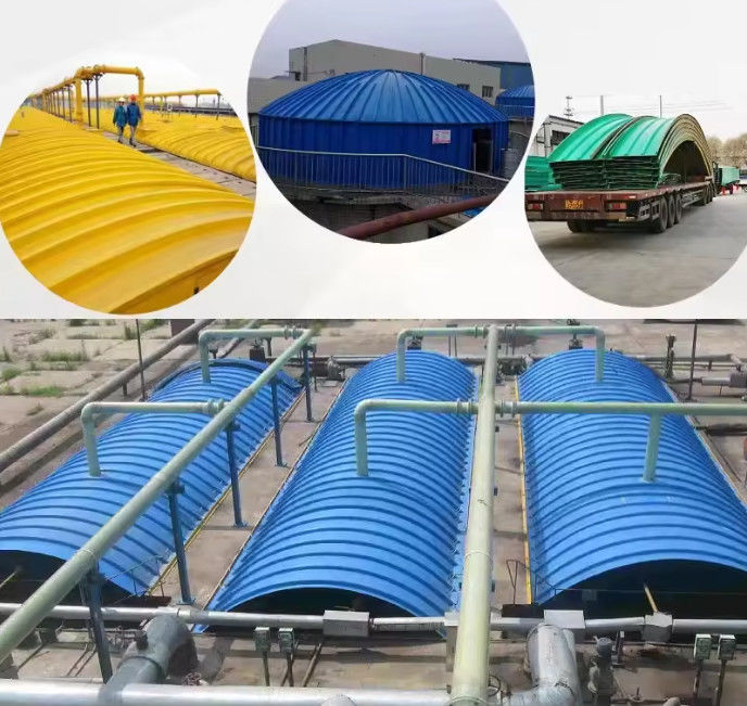 Piastra di copertura in GRP FRP, copertura del serbatoio delle acque reflue in fibra di vetro