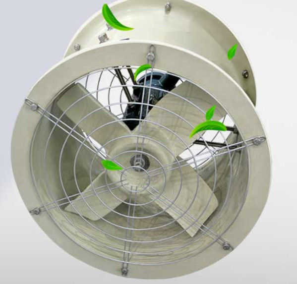 Ventilatore industriale in FRP anticorrosivo Ventilatore di flusso assiale in plastica rinforzato in fibra di vetro ad alta resistenza